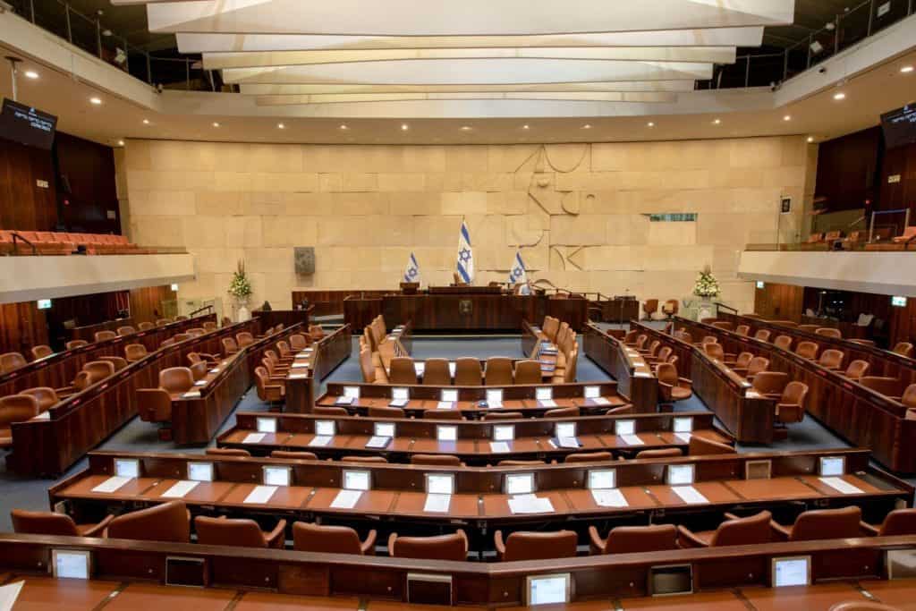 כנסת ישראל, באחד מרגעיה השקטים יותר