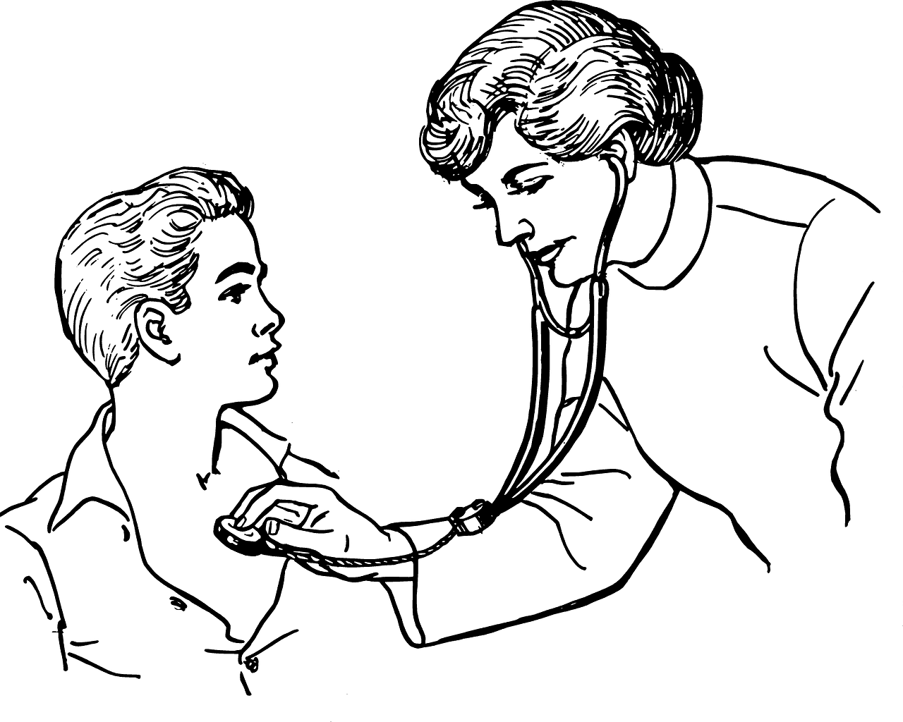 איש בבדיקה